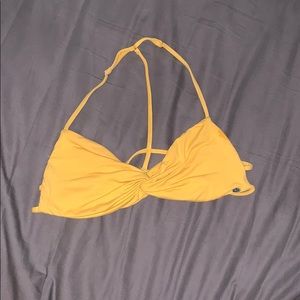 Yellow O’Neill bikini top
